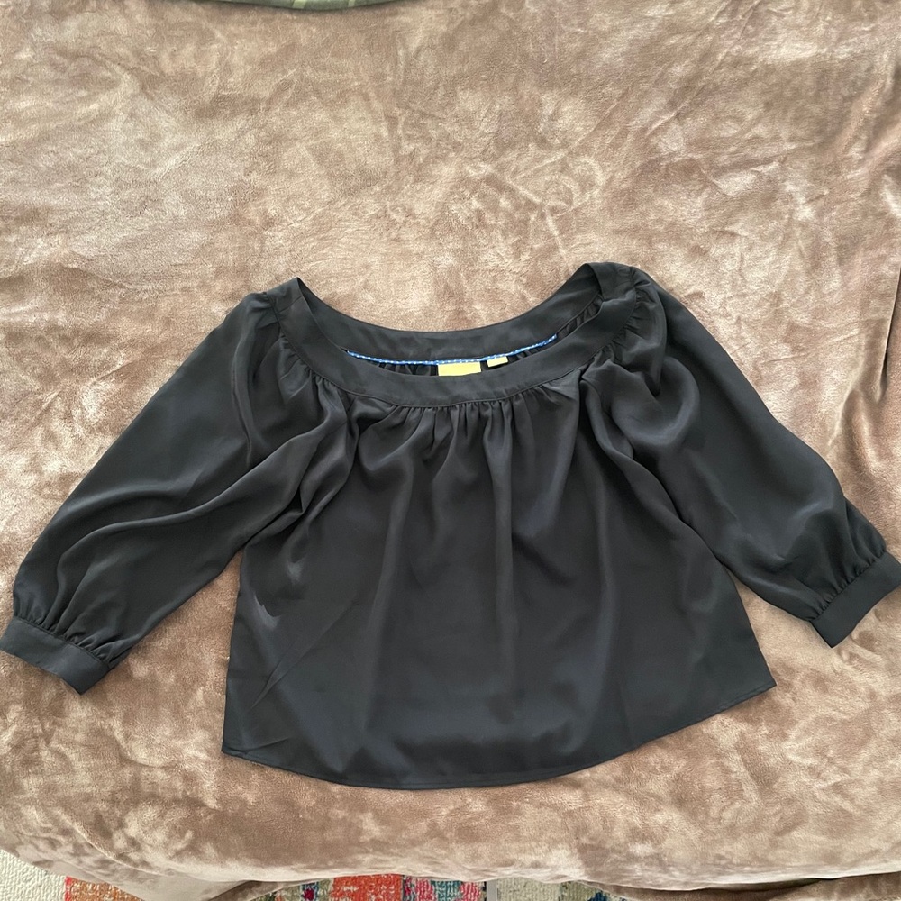 Anthropologie Off Shoulder Blouse Size MP